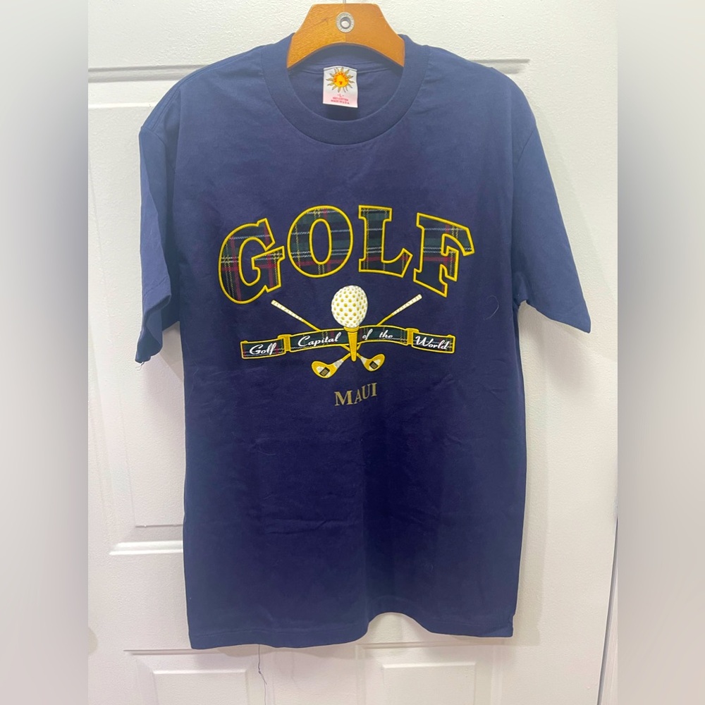 Vintage single stitch Golf T shirt